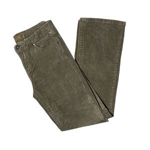 Spoon Jeans Army Green Straight Leg Corduroys Men's Size 32